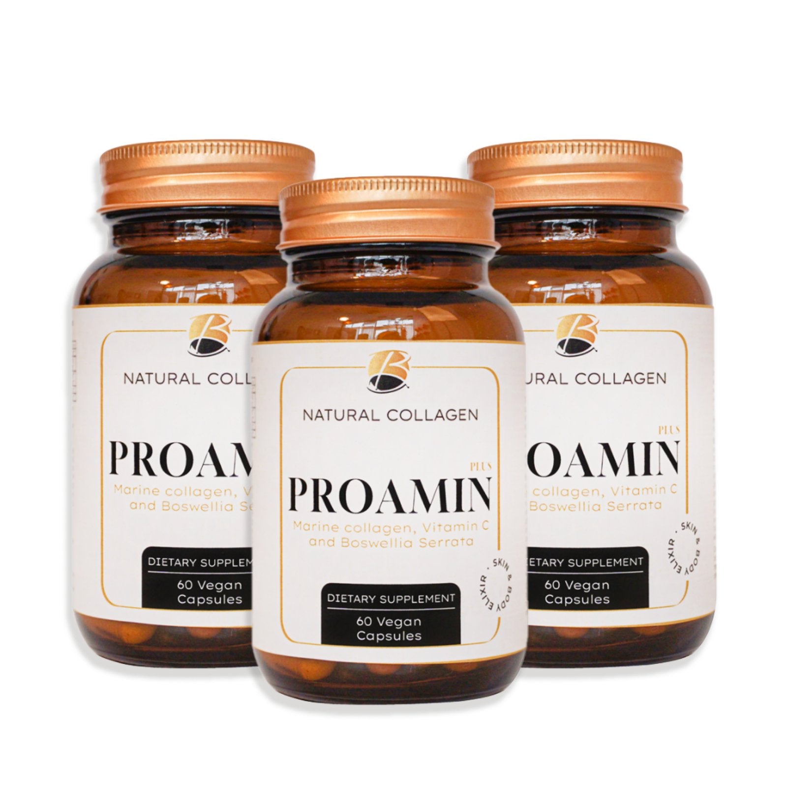 3 Броя РИБЕН КОЛАГЕН С БОСВЕЛИЯ СЕРАТА - PROAMIN PLUS